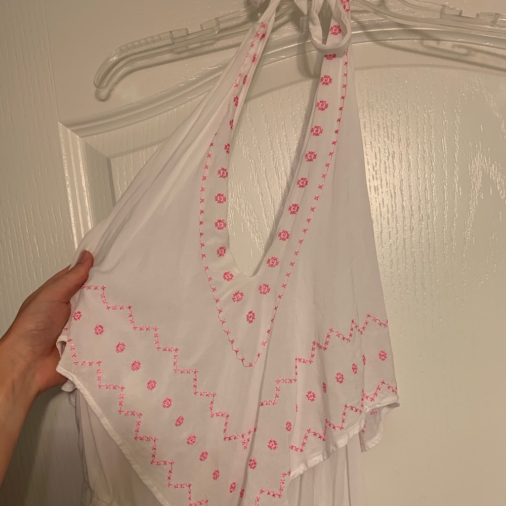 Backless romper